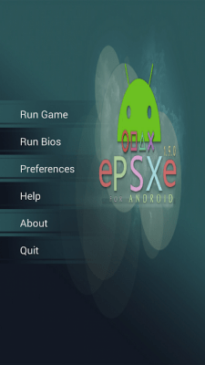 Screenshot of the application ePSXe for Android - #1