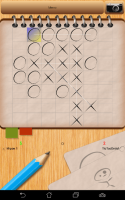 Screenshot of the application Super Cross-Checkers - #5