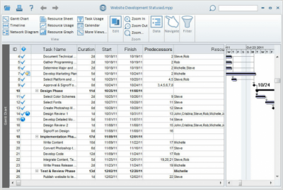 Screenshot of the application Steelray Project Viewer - #1