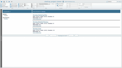Screenshot of the application Steelray Project Viewer - #7