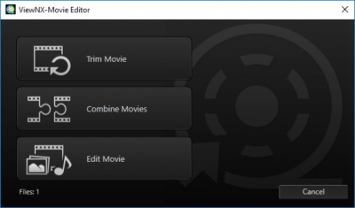Screenshot of the application ViewNX-i - #4