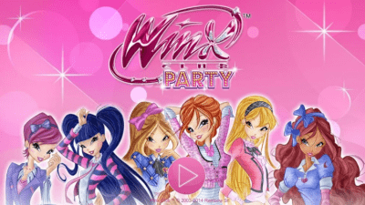 Screenshot of the application WINX PARTY - #1