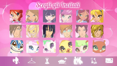 Screenshot of the application WINX PARTY - #4