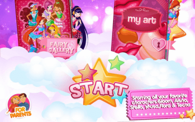 Screenshot of the application Winx Club Fairy Artist! - #2