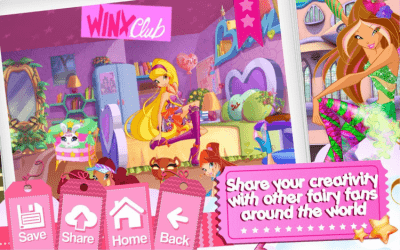 Screenshot of the application Winx Club Fairy Artist! - #5