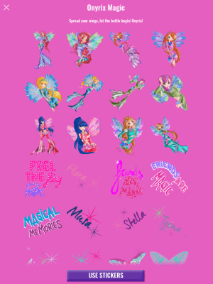Screenshot of the application The World of Winx Selfies - #7