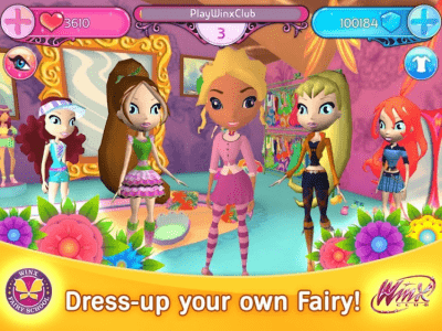 Screenshot of the application Winx School for Wizards - #3