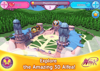 Screenshot of the application Winx School for Wizards - #5