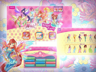 Screenshot of the application Winx Regal Fairy - #1