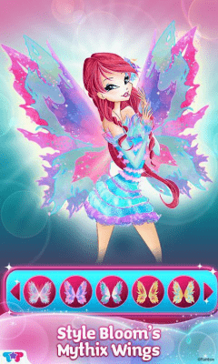 Screenshot of the application Winx Club Mythix Fashion Wings - #1