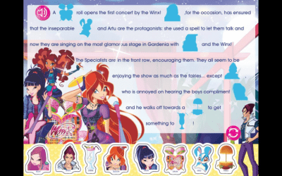 Screenshot of the application WINX - Read&Play - #1