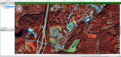Screenshot of the application ERDAS IMAGINE 2018 - #3