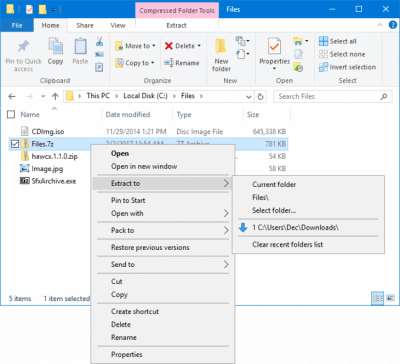 Screenshot of the application TC4Shell - #6