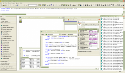 Screenshot of the application Microsoft Visual FoxPro - #1