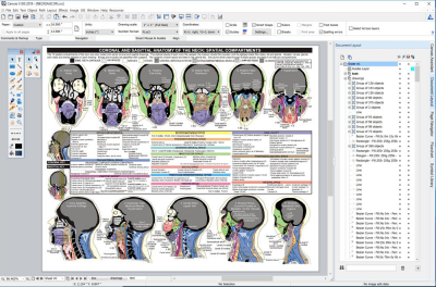 Screenshot of the application Canvas X - #3
