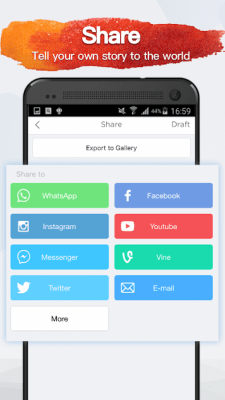 Screenshot of the application VivaVideo PRO: HD Video Editor - #5