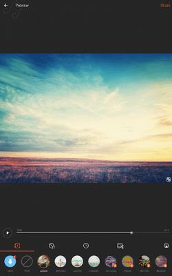 Screenshot of the application VivaVideo PRO: HD Video Editor - #6