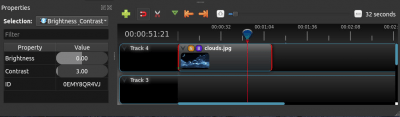 Screenshot of the application OpenShot Video Editor - #5