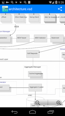 Screenshot of the application VSD and VSDX Viewer - #3