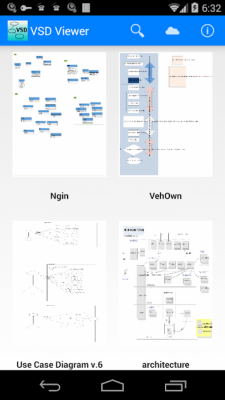 Screenshot of the application VSD and VSDX Viewer - #6