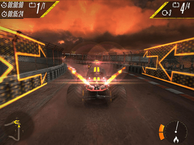Screenshot of the application Insane Monster Truck Racing - #2