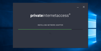 Screenshot of the application Private Internet Access - #2