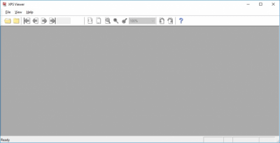 Screenshot of the application XPS Viewer - #1