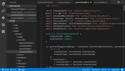 Screenshot of the application Visual Studio Code - #6