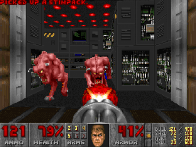 Screenshot of the application Doom - #5