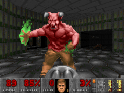 Screenshot of the application Doom - #9