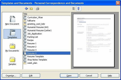 Screenshot of the application OxygenOffice Professional - #2