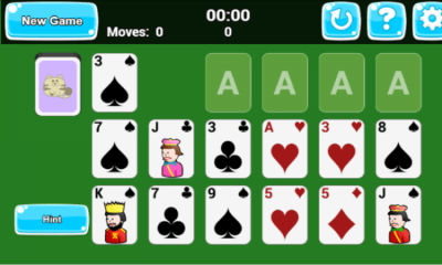 Screenshot of the application Solitaire Fortune - #1