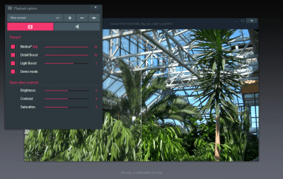 Screenshot of the application Splash - #4