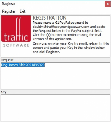 Screenshot of the application King James Bible - #3