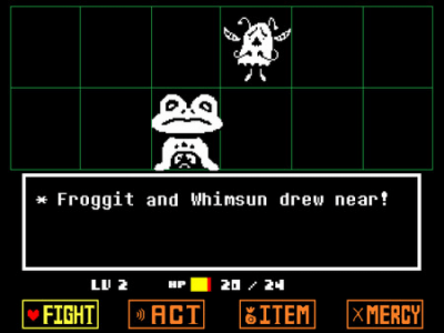 Screenshot of the application Undertale - #3
