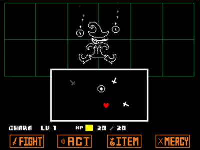 Screenshot of the application Undertale - #6