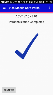 Screenshot of the application VMCP - #4