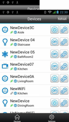 Screenshot of the application EDUP WiFi socket - #1