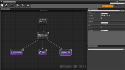 Screenshot of the application Unreal Engine 4 - #4