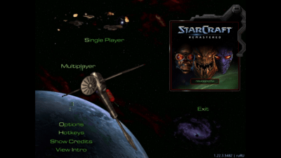 Screenshot of the application StarCraft - #2
