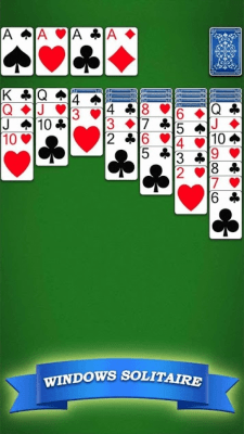 Screenshot of the application Classic Solitaire - #1