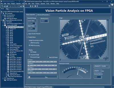 Screenshot of the application LabVIEW - #1