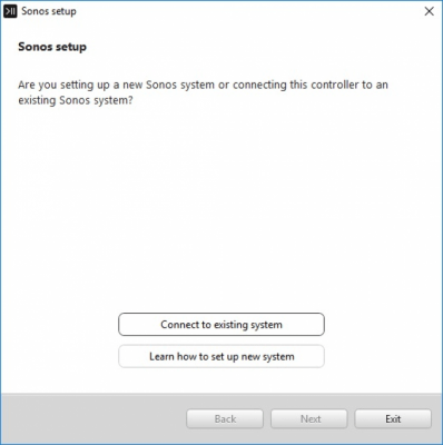 Screenshot of the application Sonos Controller - #1