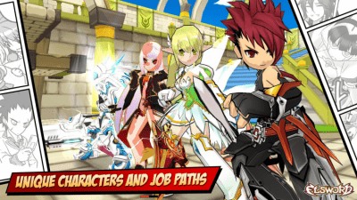Screenshot of the application Elsword - #4