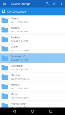 Screenshot of the application File Viewer for Android - #1