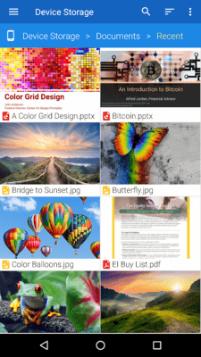 Screenshot of the application File Viewer for Android - #5