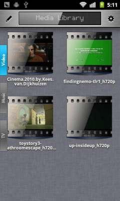 Screenshot of the application RockPlayer2 - #5