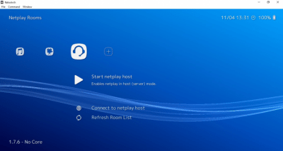 Screenshot of the application RetroArch - #3