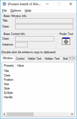 Screenshot of the application AutoIt - #3