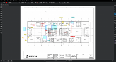 Screenshot of the application Bluebeam Revu eXtreme - #1